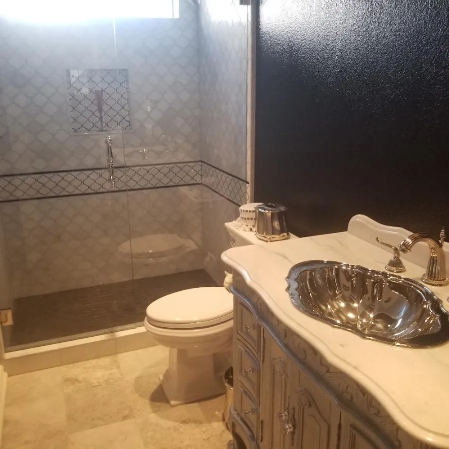 Professional plumbing work and bathroom remodeling in East Bradford